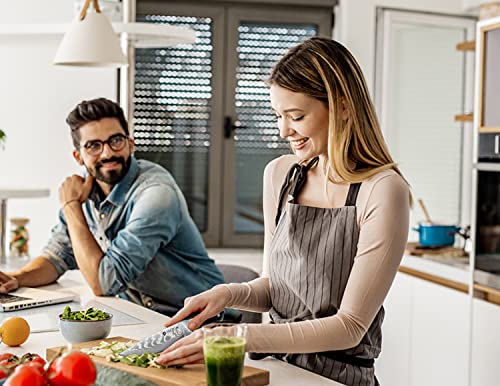 Damascus Knife Set: Ultra-Sharp, Professional Chef Knives, G10 Handle