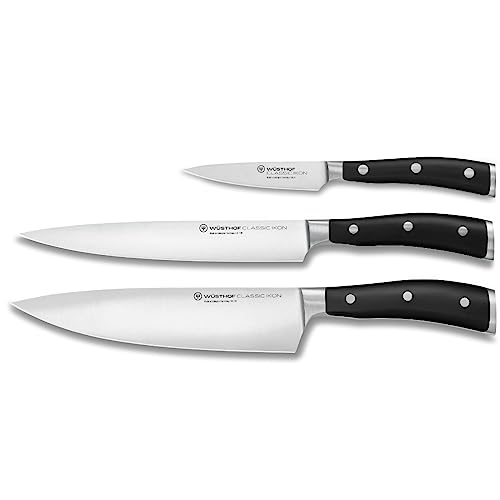 WÜSTHOF Classic Ikon 3-Piece Chef's Knife Set