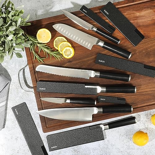 Babish High-Carbon German Steel Kitchen Knife Set