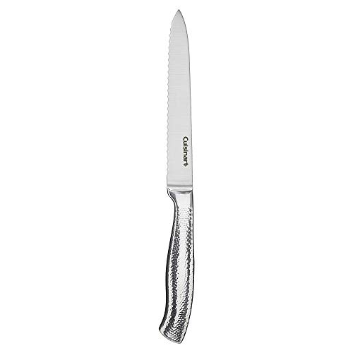 Cuisinart Hammered Stainless Steel Knife Set (17-Piece)