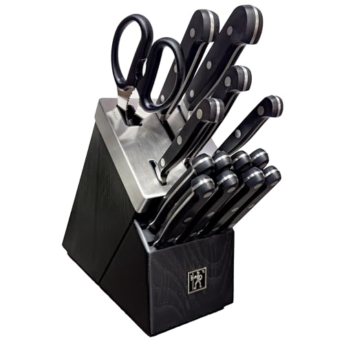 Henckels Classic 15-pc Knife Set with Self-Sharpening Block