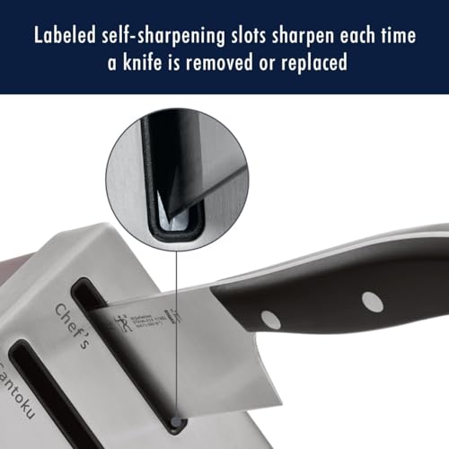 Henckels Classic 15-pc Knife Set with Self-Sharpening Block