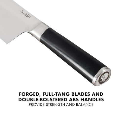Babish High-Carbon German Steel Kitchen Knife Set