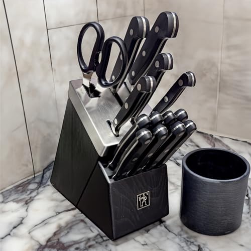 Henckels Classic 15-pc Knife Set with Self-Sharpening Block