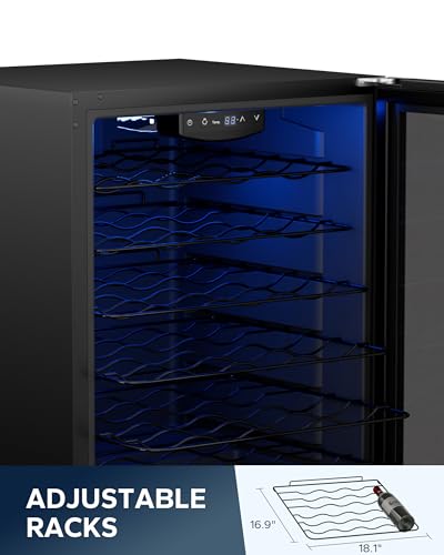 Ca'Lefort Wine Fridge - 47 Bottles, Dual Zone