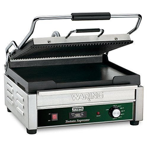 Waring Commercial Tostato Supremo Panini Grill with Timer
