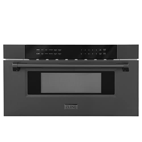 ZLINE 30" 1.2 cu. ft. Microwave Drawer Black