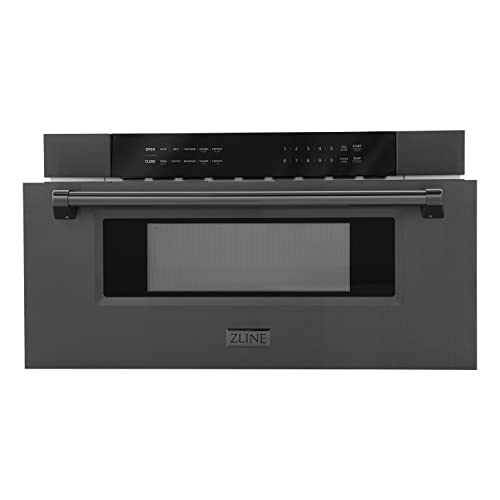ZLINE 30" 1.2 cu. ft. Microwave Drawer Black