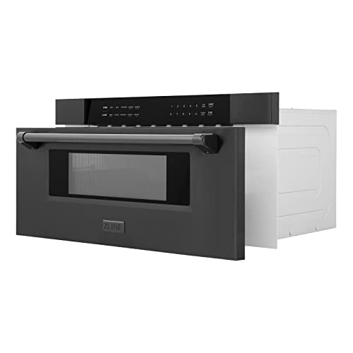 ZLINE 30" 1.2 cu. ft. Microwave Drawer Black