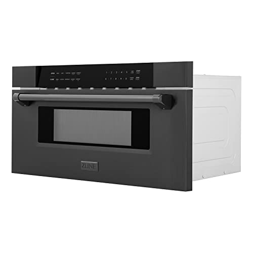 ZLINE 30" 1.2 cu. ft. Microwave Drawer Black
