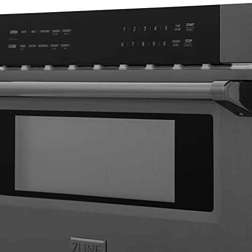 ZLINE 30" 1.2 cu. ft. Microwave Drawer Black