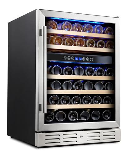 Kalamera 24" Wine Cooler, 46 Bottle - Dual Zone