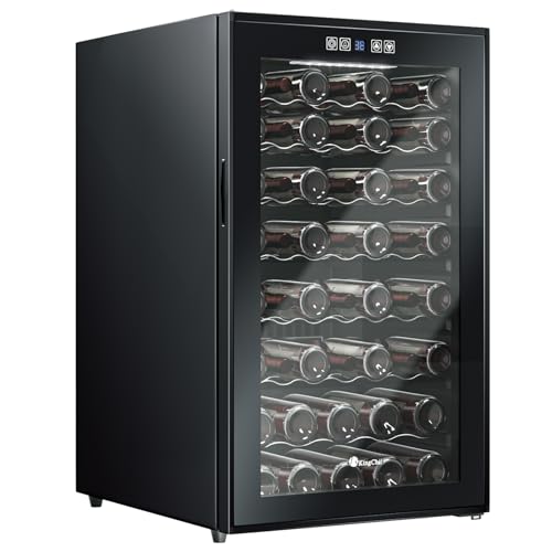 KingChii 52 Bottle Smart Wine Cooler - Low Noise