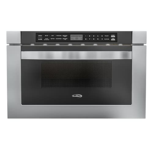 24" Stainless Steel Microwave Drawer with 1000W Power