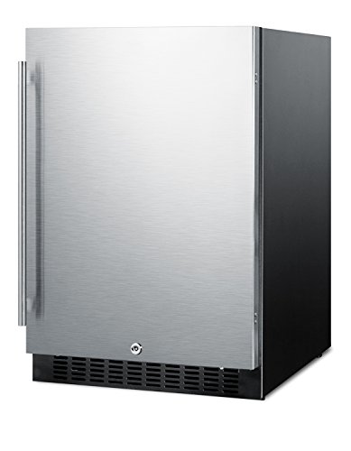 Summit Outdoor Undercounter All-Refrigerator with Glass Shelves