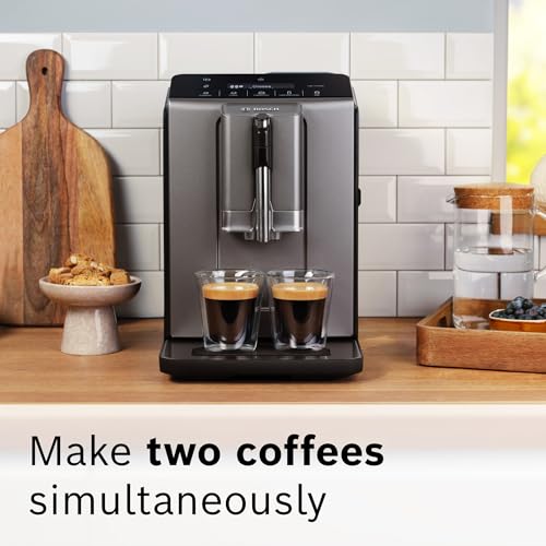 Bosch TIU20508 300 Series Espresso Machine: OneTouch Milk-Based