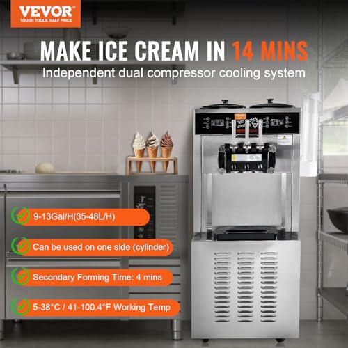 VEVOR Commercial Soft Serve Ice Cream Maker VIP