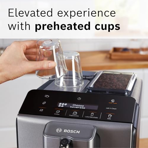 Bosch TIU20508 300 Series Espresso Machine: OneTouch Milk-Based