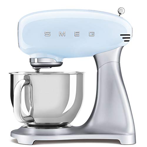 Large Pastel Blue Smeg 50's Retro Stand Mixer