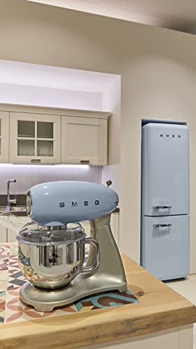 Large Pastel Blue Smeg 50's Retro Stand Mixer