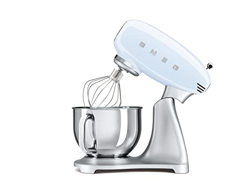 Large Pastel Blue Smeg 50's Retro Stand Mixer
