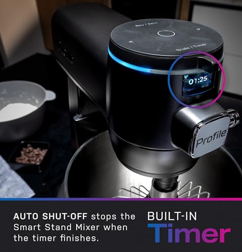 GE Profile Smart Stand Mixer with Built-In Scale