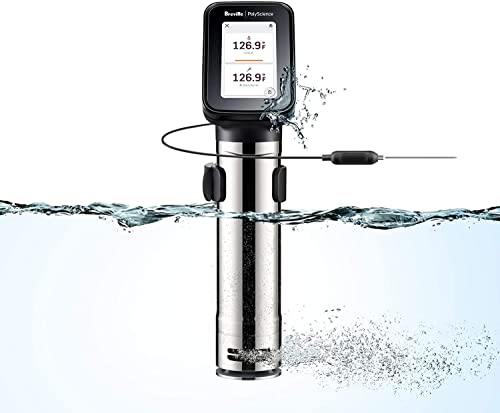 Breville Smart Sous Vide Immersion Circulator, Bluetooth, Stainless