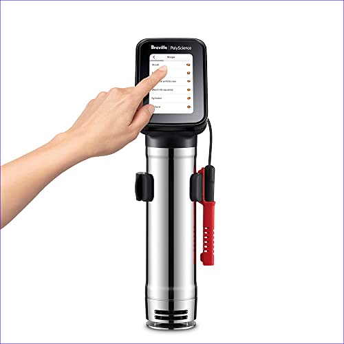 Breville Smart Sous Vide Immersion Circulator, Bluetooth, Stainless