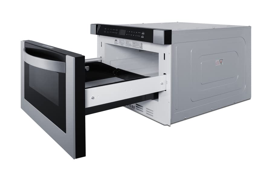 Summit MDR245SS 1.2 cu.ft. Built-In Drawer Microwave