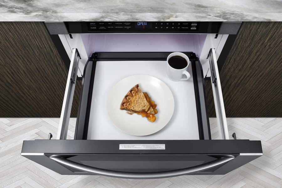 Summit MDR245SS 1.2 cu.ft. Built-In Drawer Microwave