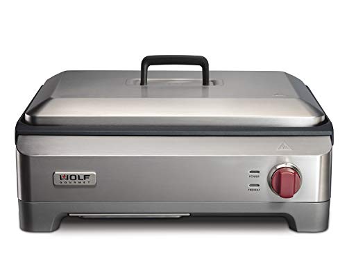 Wolf Gourmet Electric Griddle Indoor Grill Stainless Steel