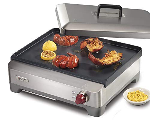 Wolf Gourmet Electric Griddle Indoor Grill Stainless Steel