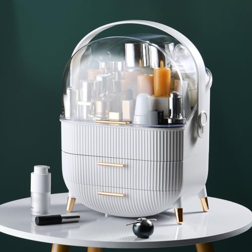 CANITORON Makeup Storage Organizer with Clear Cover