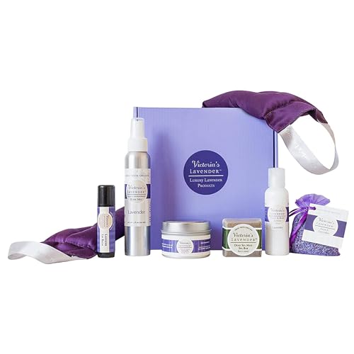 Luxury Lavender Gift Basket - Spa & Beauty Set