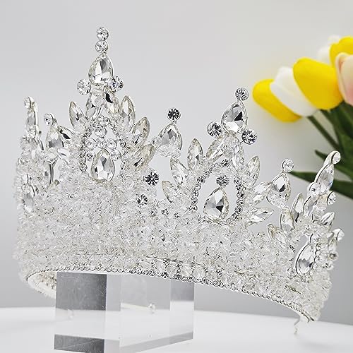 5" Tall Beauty Pageant Tiaras for Prom Queen