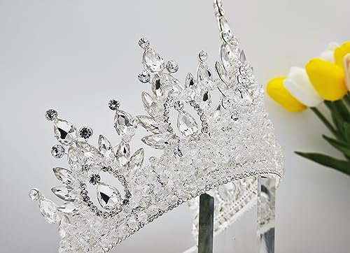 5" Tall Beauty Pageant Tiaras for Prom Queen