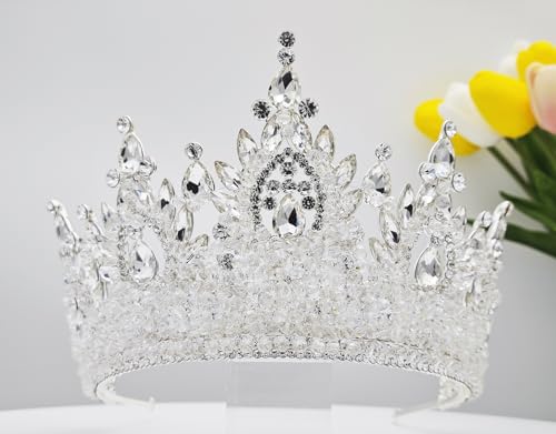 5" Tall Beauty Pageant Tiaras for Prom Queen