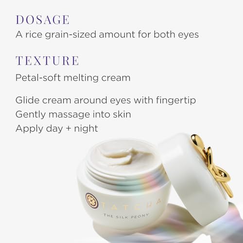TATCHA Silk Peony Under Eye Cream | Wrinkle Smoothing