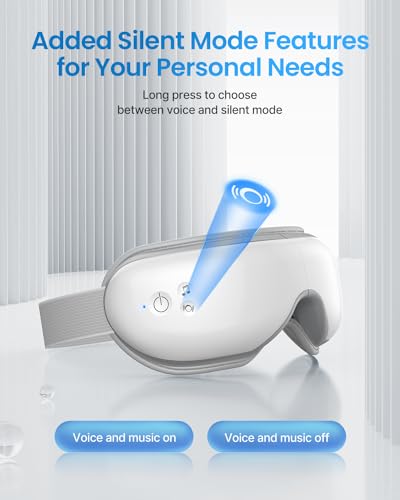 RENOHO Eyeris Eye Massager with Heat & Bluetooth Music