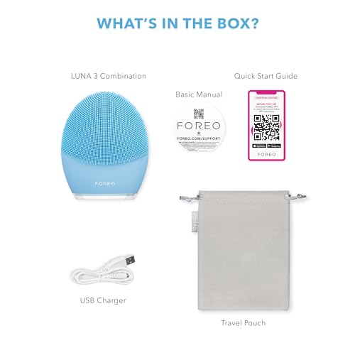 FOREO LUNA 3 Facial Cleansing Brush - Combo Skin