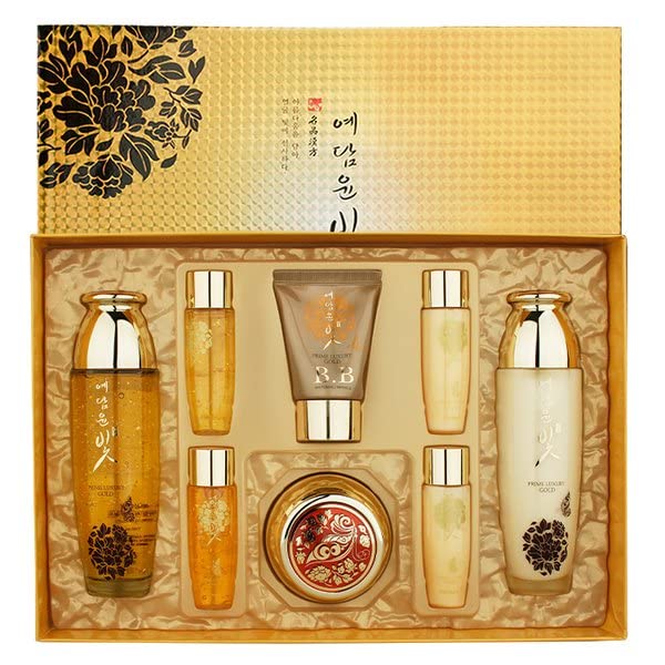 Gold Facial Skin Care Set for VIP Women