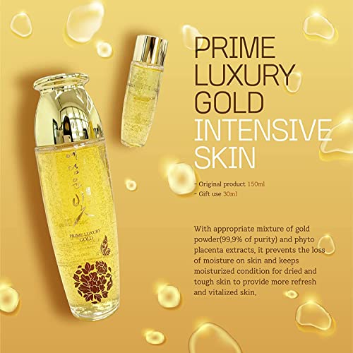 Gold Facial Skin Care Set for VIP Women