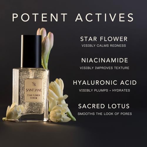 SAINT JANE Star Flower Niacinamide Serum | Luxe Floral-infused