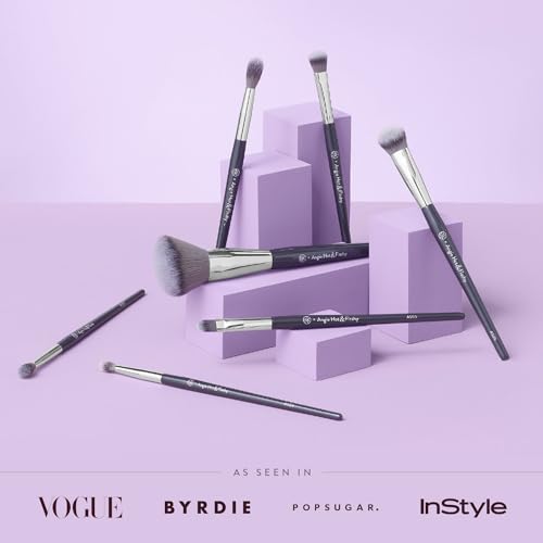 Angie Hot & Flashy 7pc Foundation Makeup Brush Set