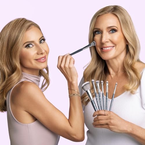Angie Hot & Flashy 7pc Foundation Makeup Brush Set