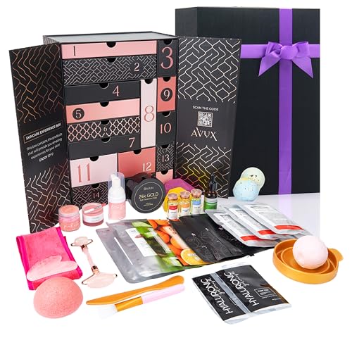 AVUX Beauty Care Bundle - 30 Piece Spa Set