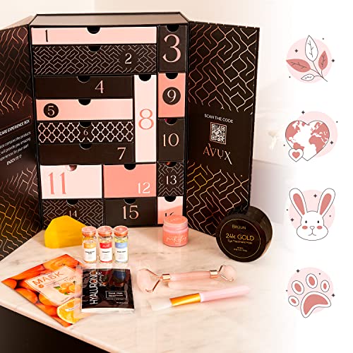 AVUX Beauty Care Bundle - 30 Piece Spa Set