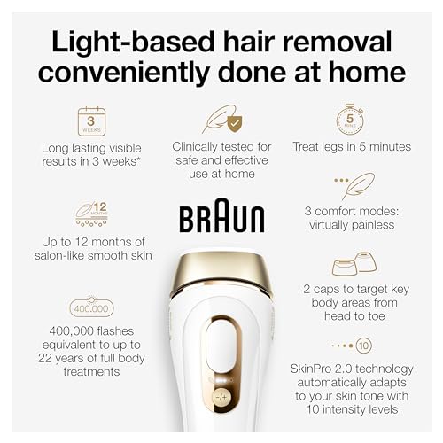 Braun IPL Hair Removal Device: Silk Expert Pro5
