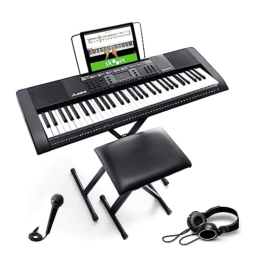 Alesis Melody 61 Key Keyboard Piano Bundle