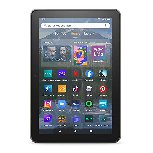 2022 Amazon Fire HD 8 Plus Tablet, Gray